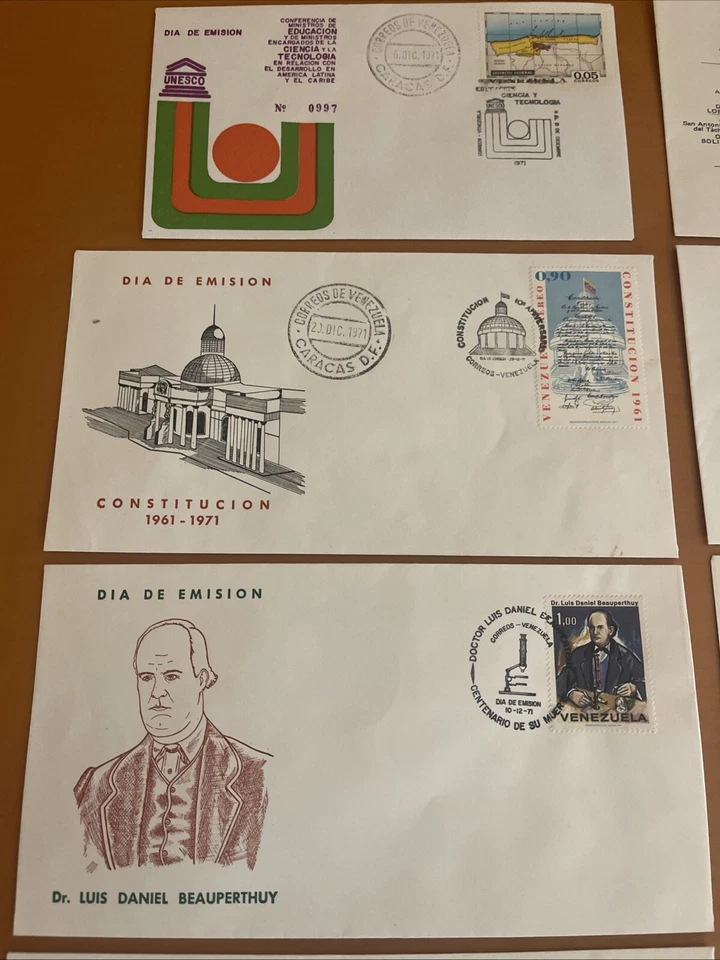 VENEZUELA 1971 First Day 13 Covers, XF Condition, See Photos - Image 2 of 4