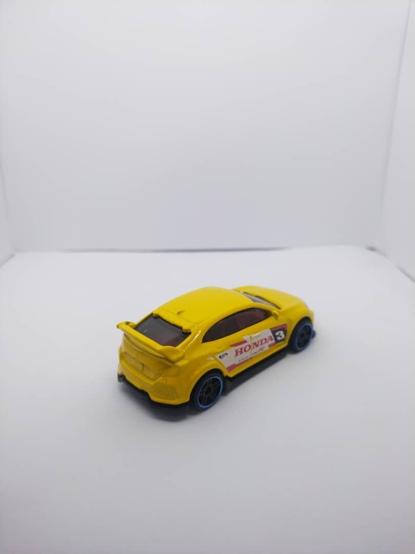 未開封 1/18 Hot Wheels Honda Civic イエロー 2022 Hot Wheels Yellow '99 Honda Civic Type R EK9 ERROR
