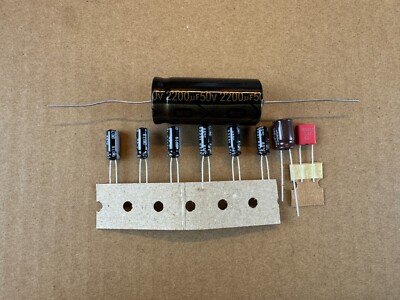 Luxman PD-272 Recap Kit Capacitors Turntable Speed Repair Set