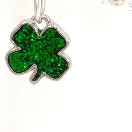 Pendientes y Pulsera Trébol Verde Día de San Patricio - Imagen 6 de 11