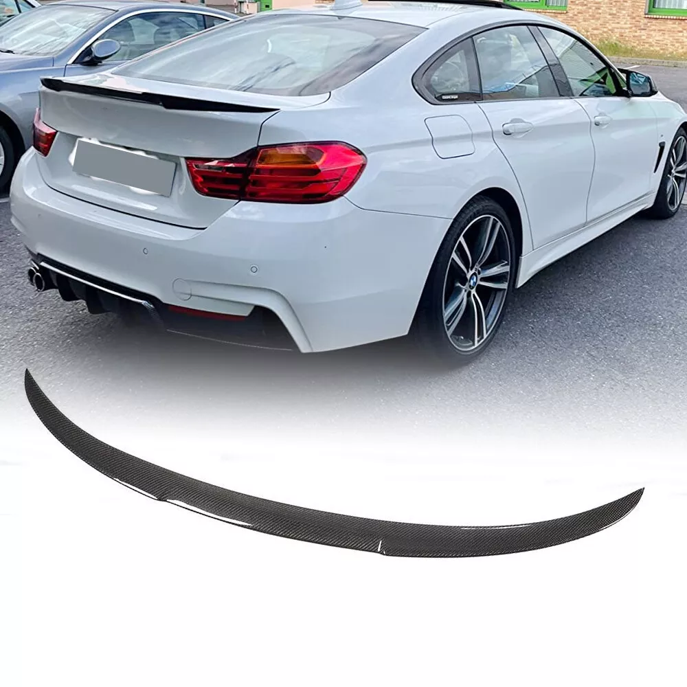 Fit For BMW 4 Series F36 Gran Coupe 13-19 Carbon Fiber Rear Trunk Spoiler  Wing