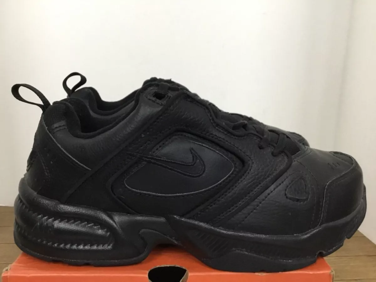 Nike Air Monarch II 4E Extra Wide Mens sneaker 308266 001 black Never Worn