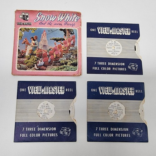 View-Master Walt Disney Slides | Pluto, Donald, Peter Pan, Snow White | Vintage - Picture 3 of 9
