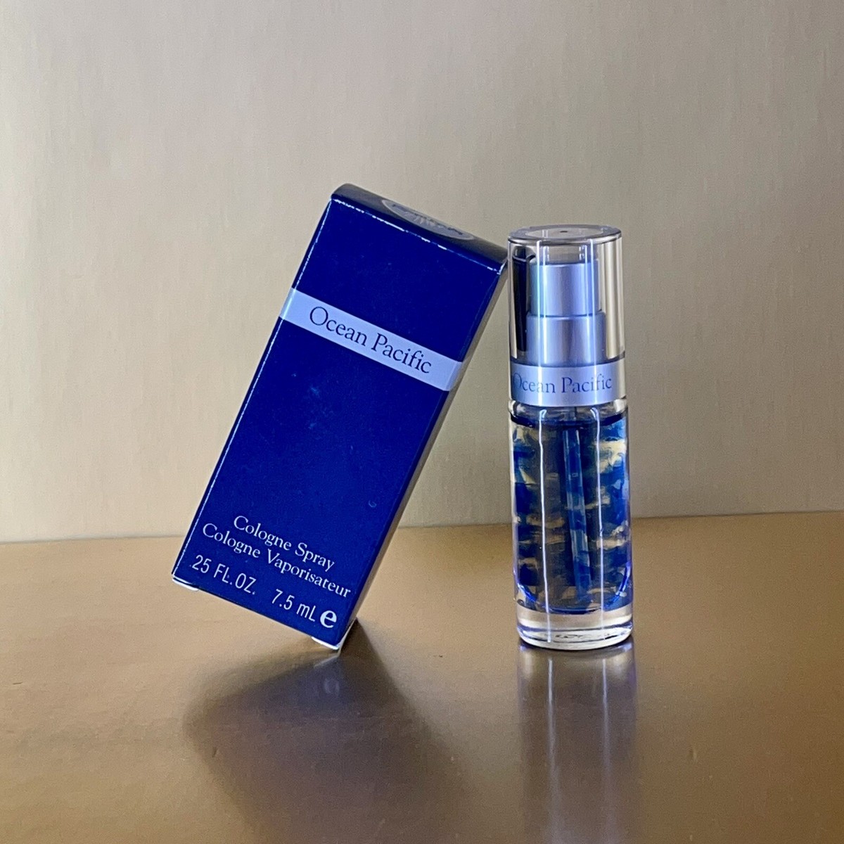 Ocean Pacific Cologne for men 0.25oz-7.5ml Spray Travel Mini