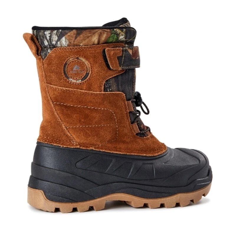 Botas de invierno Mossy Oak Ozark Trail para niños pequeños con estampado de camuflaje con clasificación de temperatura: 6-11 Foto 3 de 4