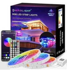 100feet Led Strip Bluetooth 5050 RGB Music Sync Tape Color Change Room TV Lights
