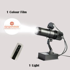 20W Desktop or Mountable LED Gobo Projector Advertising Logo Lamp, Single Color