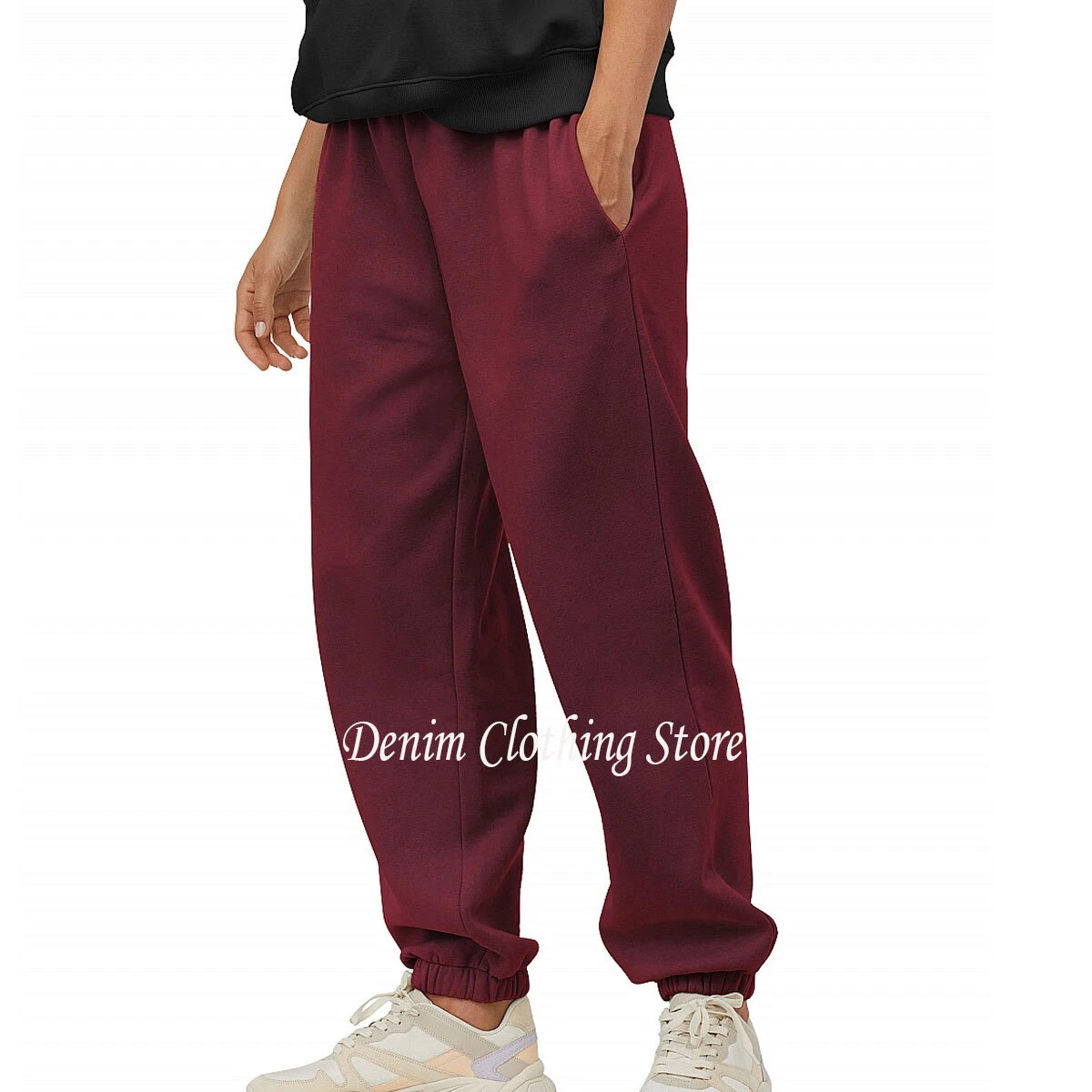 Men's Lightweight Fleece Joggers Sweatpants - Gym Workout & Casual Wear - S To 5XL