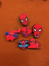 6 pcs. SPIDER MAN shoe charms for crocs