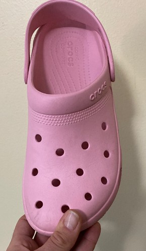 Crocs Pink LEFT SHOE Womens Size 10 
