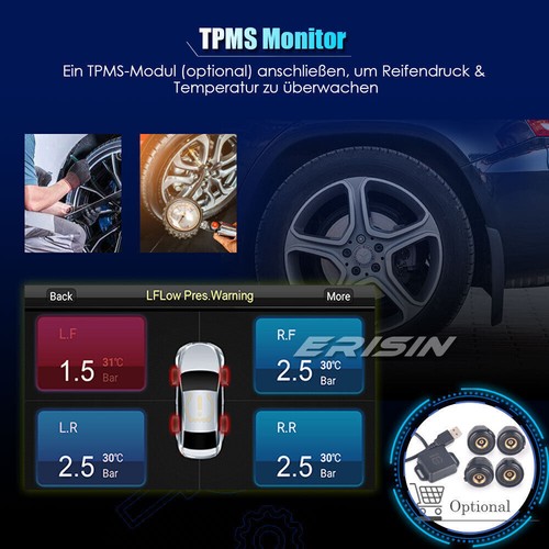 9" 64GB Android 14 Autoradio Navi Mercedes A/B Klasse Sprinter Viano VW Crafter - Bild 19 von 24