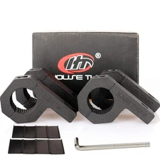 1 inch Bar Clamp-Pack 4 Roof Rack Bar Mounts Tube Clamps Horizontal Bar Clamp...