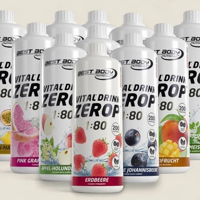 Best Body Nutrition Low Carb Vital Drink Sirup Getränke Konzentrat 10,99€/L