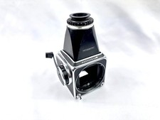 Hasselblad 500C Medium Format Camera w/ Magnifying Hood/Chimney Finder
