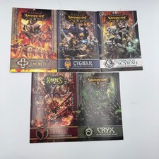 Warmachine Hordes Introductory Guide Lot - Cygnar Cryx Skorne Retribution Menoth