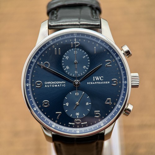 IWC Portugieser IW371491 40.9 mm Blue Dial