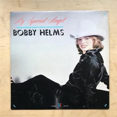 BOBBY HELMS MY SPECIAL ANGEL LP 1979 NICE CLEAN COPY-SMALL BOTTOM EDGE WEAR ON B