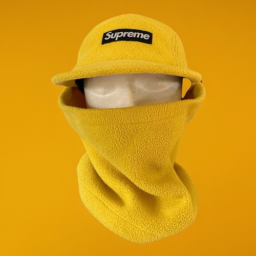Supreme Polartec Brim Balaclava YELLOW One Size! F/W 2022 200 Series