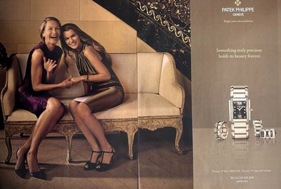 2010 PATEK PHILIPPE Twenty-4 WATCH Filippa Hamilton Photo 2Page PRINT AD