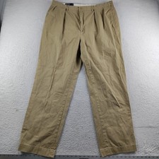 Polo Ralph Lauren Andrew Pant Men's 40x32 Pleated Cotton