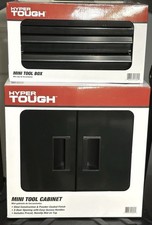 Hyper Tough Mini Tool Cabinet And Box Black 1...