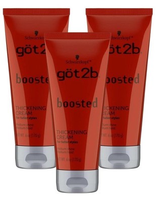 BL Got 2B Boosted Thickening Cream 6oz X 3 Packs