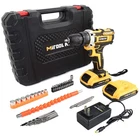 20-Volt Drill 2 Speed Electric Cordless Drill / Driver with Bits Set & Battery