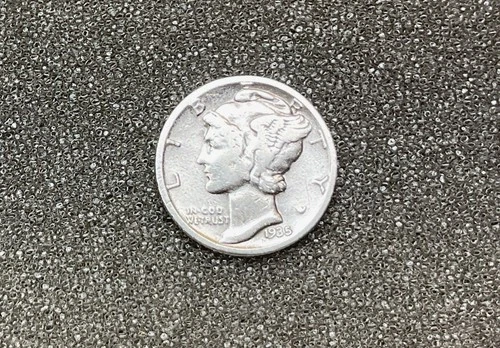 1935-S Mercury Dime #3064 My Dream Irene, Fairy Fine *FREE SHIPPING to YOU*