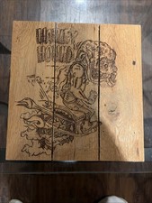 Handmade Harley Davidson Sign Wall Art Wood Unfinished