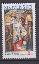 Slovakia 2002 Europa CEPT, Art, Circus MNH**