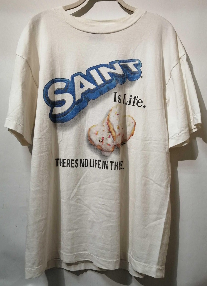 Saint Michael Oreo Cotton SS TShirt Black Size M Used | eBay