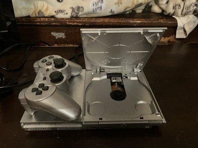 Sony PS One Slim Silver Console w/ DualShock Controller, Memory Card 