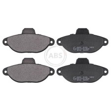 Satz Bremsbeläge Bremsklötze vorne für Fiat Seicento-600 187 | 26241776