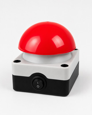 Funk-Buzzer für Fotobox-Neu in Rot