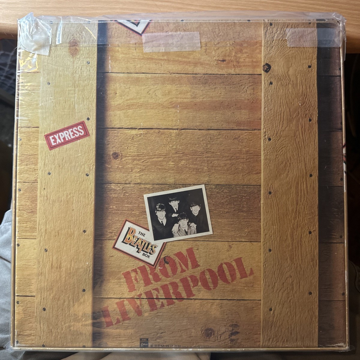 The Beatles Box From Liverpool Japanese Import Box Set EMI Odeon 8