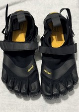 Vibram FiveFingers V-Aqua Water Shoes Black Barefoot Men s US 12 - 12.5, 47 EUC