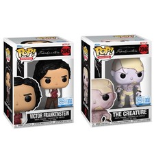 Funko POP Netflix Movie Frankenstein Victor Creature 2045 2046 In Protectors