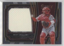 2020 Panini Select Rookie Jumbo Swatches Deivy Grullon #RJS-DG 11gl