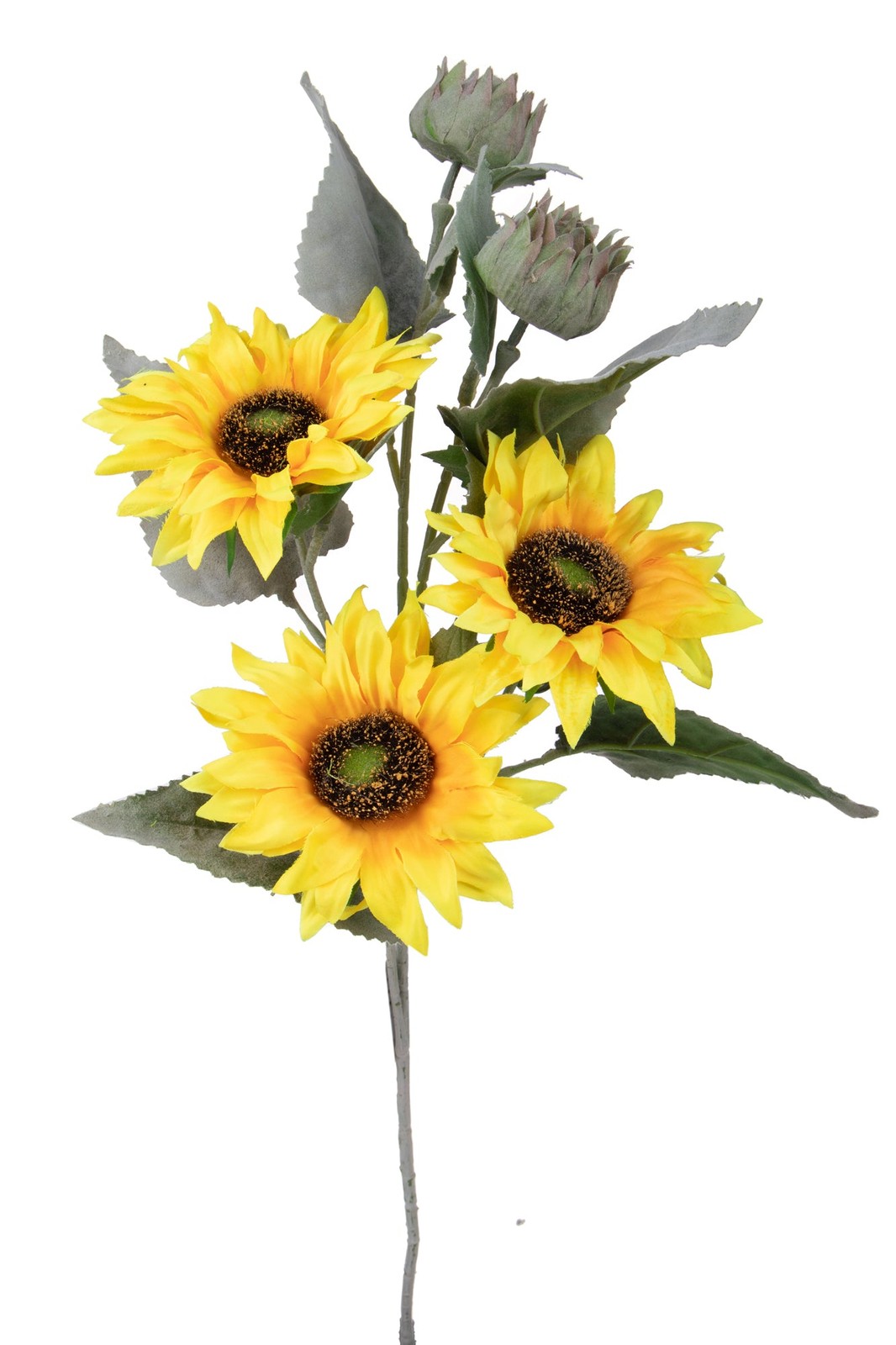 Set 4 Girasoli Artificiali per 5 68 cm - 2