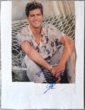 Joshua Jackson Hand Signed Paper