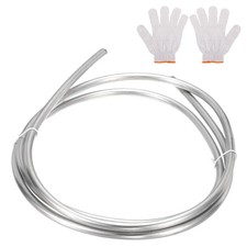 316 Edelstahlrohr 5/16" x 2m f&uuml;r Coil mit Handschuhen, 0,04" Dicke