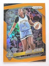 2025 ARIEL ATKINS Prizm WNBA #13 Orange Prizm Serial /99 Los Angeles Sparks