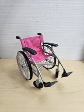 Folding Wheelchair OG Our Generation for 18" American Girl Doll Pink Used