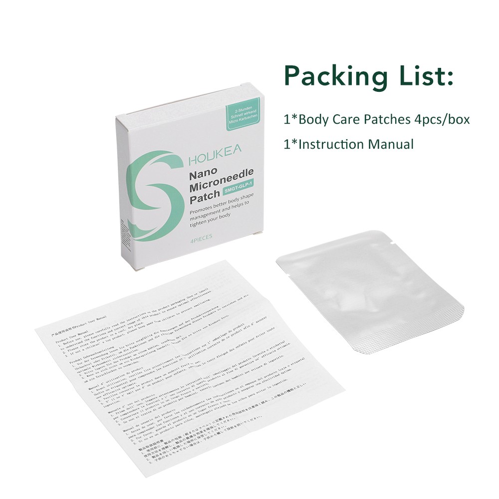 8pcs Nano-Microneedle Patch Firming Skin and Body Slimming Shaping Care Patches