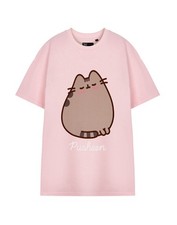 Image of Pusheen Short Sleeved T-Shirt | Womens Pink | Official Merch