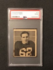 1948 Bowman Charley Trippi #17 PSA 2 RC Good Rookie HOF Chicago Cardinals