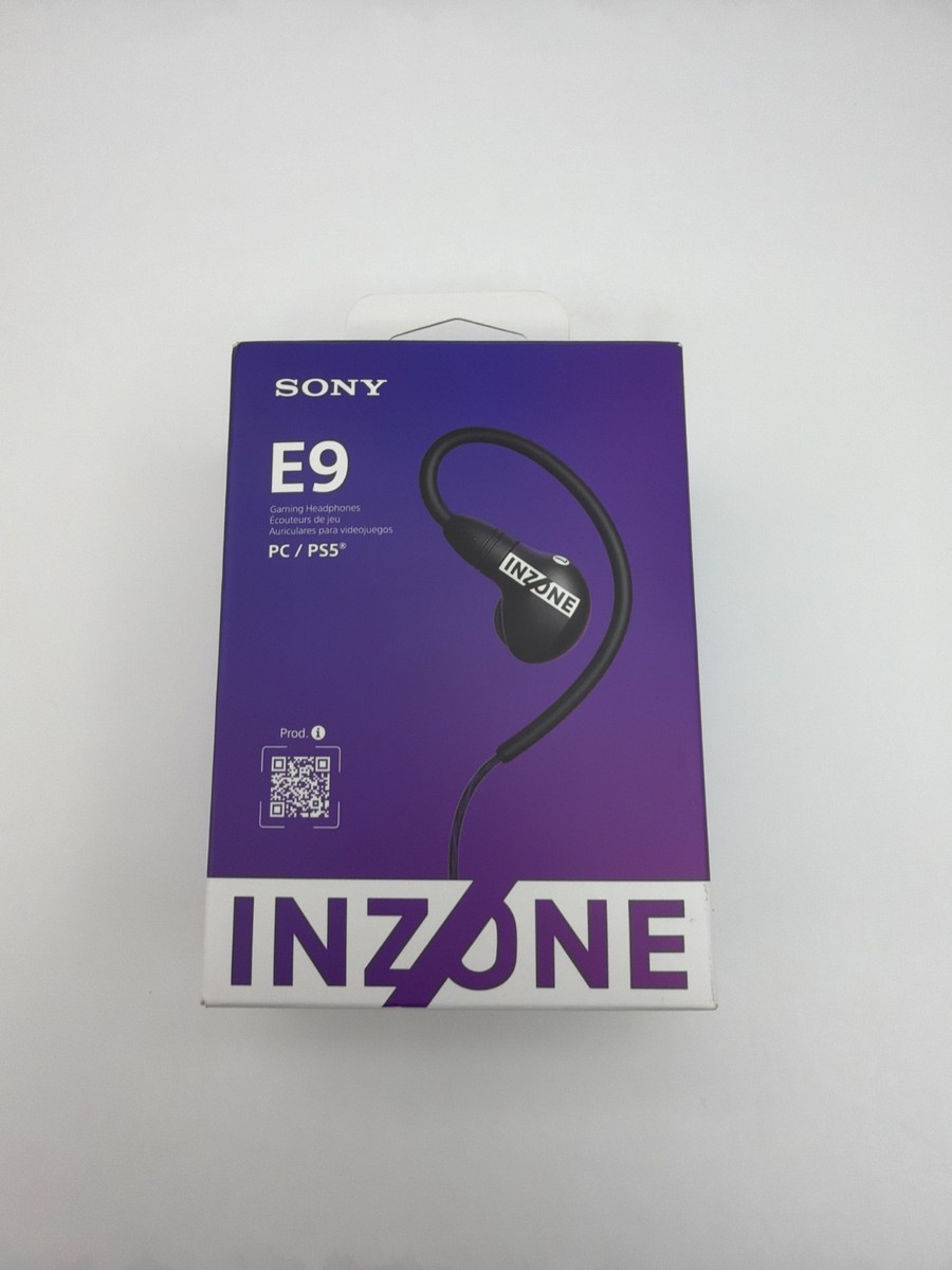 Sony INZONE E9 Wired in-Ear Monitor for Gaming (Black) | eBay