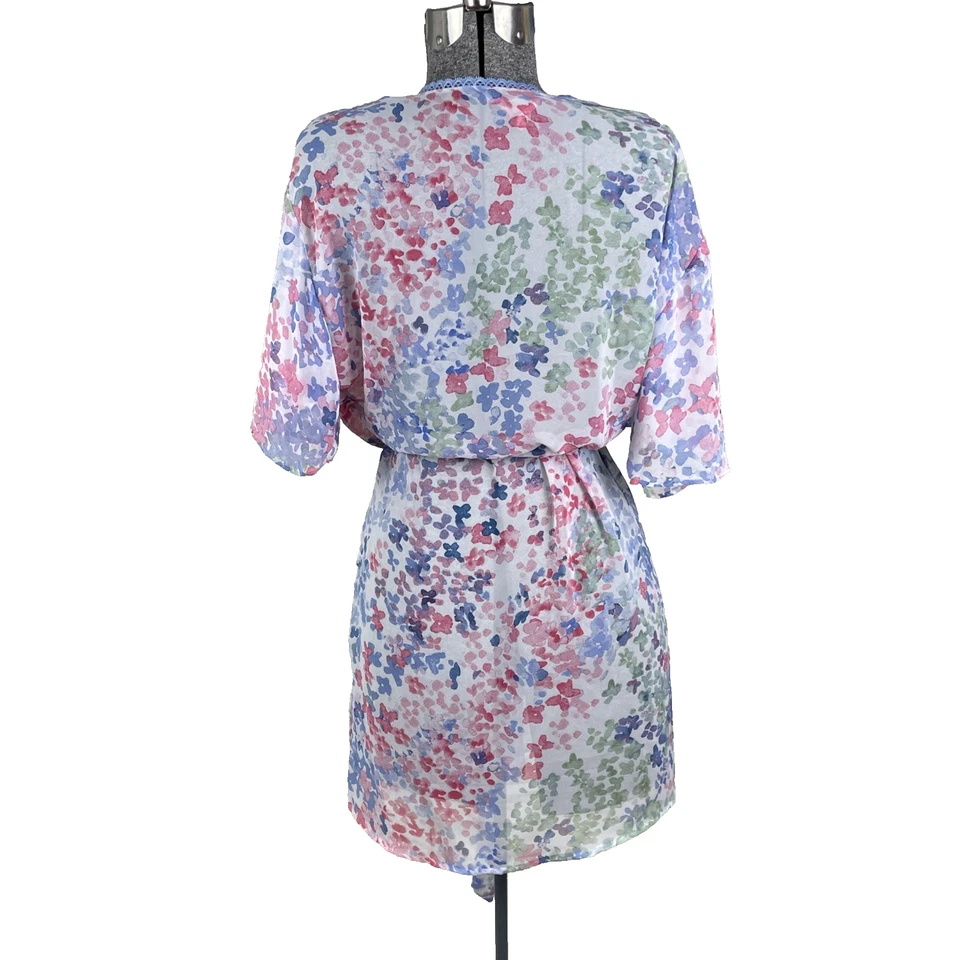 In Bloom Jonquil 透明花卉长袍 XS S 码水彩半袖 — 第 4/4 张图片