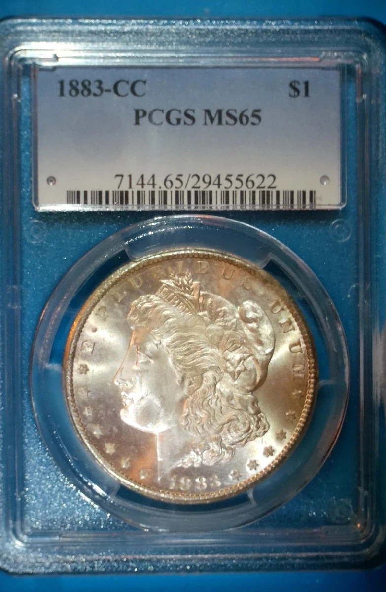 Carson City Grade MS 65 1883 Year Morgan US Dollars (1878-1921