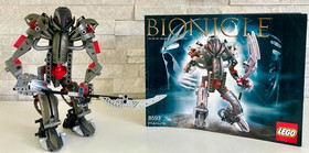 Bionicle Takutanuva 10201 With Movie Mask & Manuals.  Complete .